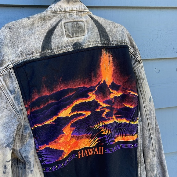 Edwin Black and Orange Fiber Arts Jacket - Picture 3 of 7